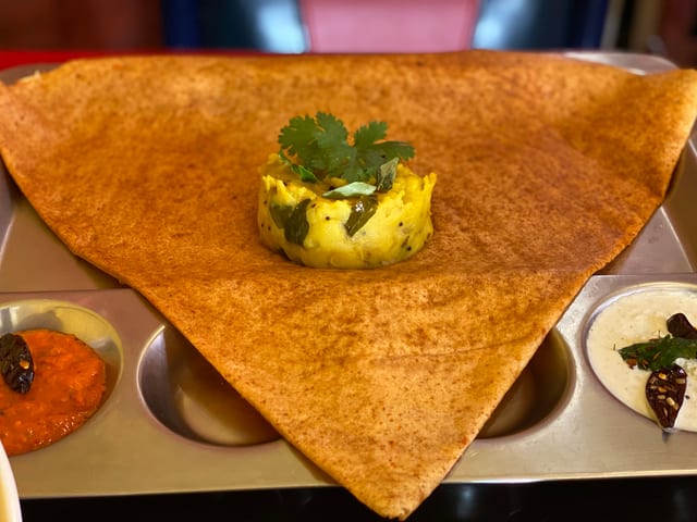 Plain Dosa.