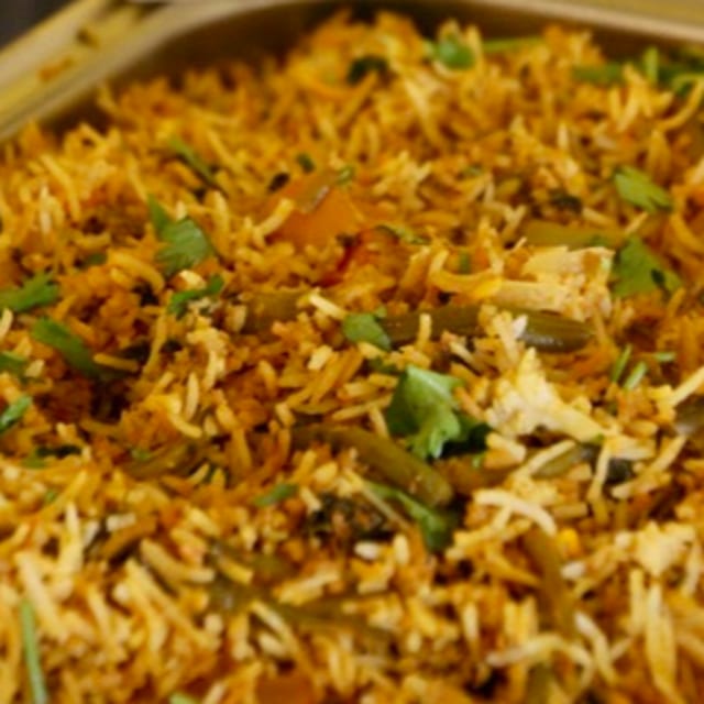 Hyderabad Veg Biryani.